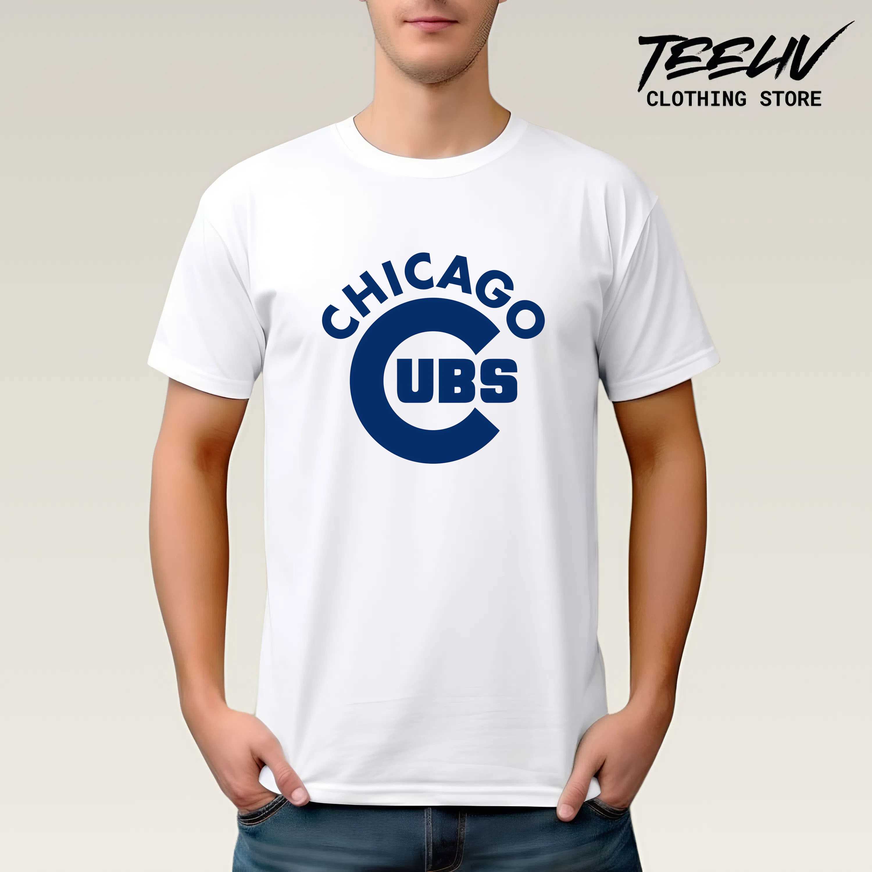 Chicago Cubs Classic C Logo Shirt